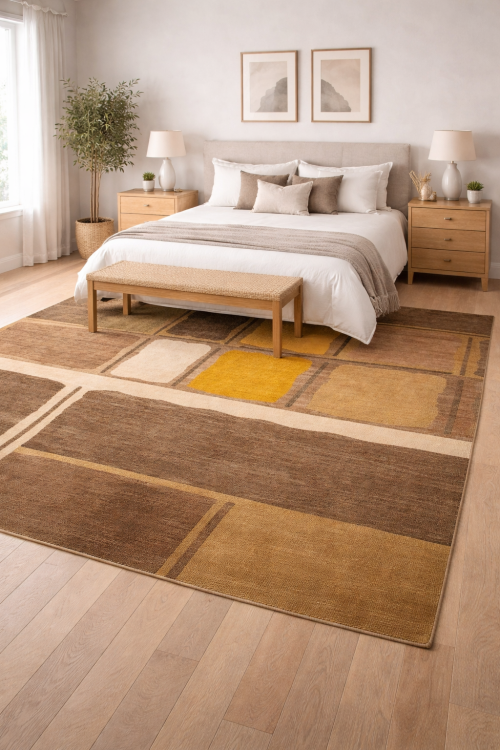 Multicolored Floral 8X10 Indo-Gabbeh Oriental Rug