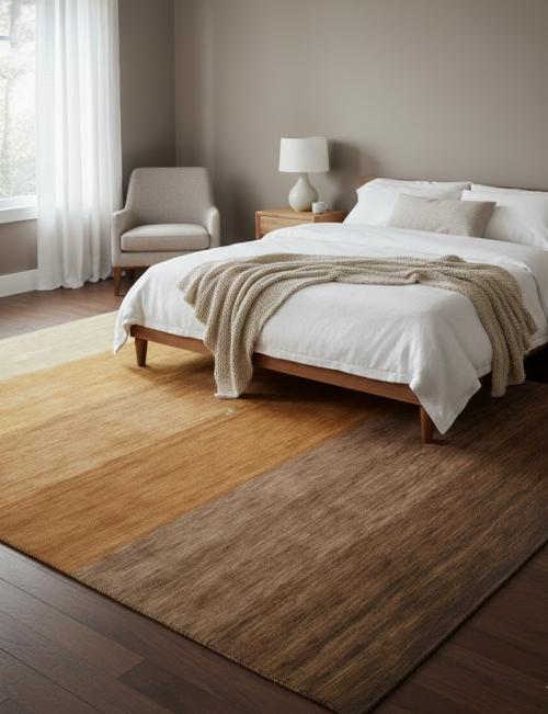 Multicolored Stripes 8X10 Oriental Modern Rug