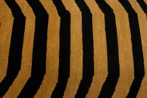 Tiger Khaki Tribal Pictorial 8X10 Fine Nepali Oriental Rug
