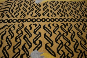 Tiger Gold Tribal 4X6 Fine Nepali Oriental Rug