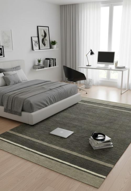 Multicolored Stripes Tribal 5X7 Lori Gabbeh Oriental Rug