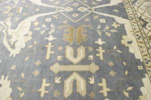 12'11 x 21'3 Hand Knotted Floral Oushak Oriental Wool Rug