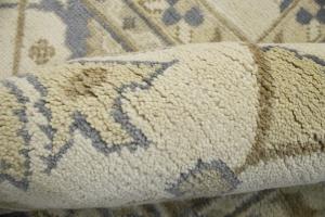 12'11 x 21'3 Hand Knotted Floral Oushak Oriental Wool Rug