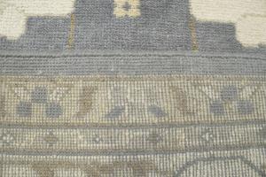 12'11 x 21'3 Hand Knotted Floral Oushak Oriental Wool Rug