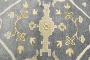 12'11 x 21'3 Hand Knotted Floral Oushak Oriental Wool Rug