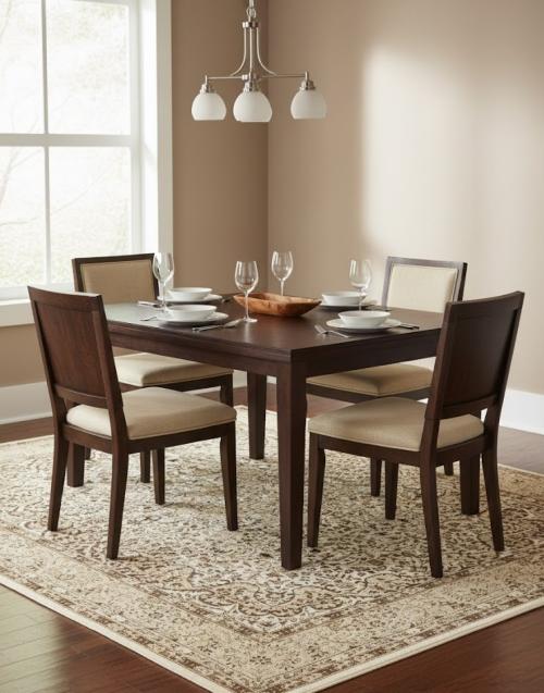 5'8 X 7'10 Hand Knotted Cream Kirman Floral Wool Rug