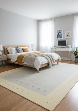 Beige Tribal 7X10 Lori Gabbeh Oriental Rug