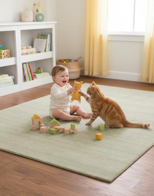 Tan Beige Tribal 6X8 Lori Gabbeh Oriental Rug