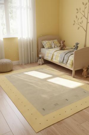 Beige Tribal 6X8 Lori Gabbeh Oriental Rug