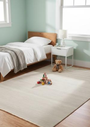 Oatmeal Grass Design 6X9  Modern Oriental Rug