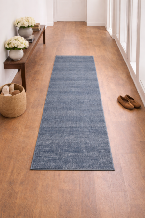 2'0 X 6'7 Hand Knotted Modern Grass Design Wool Runner Rug