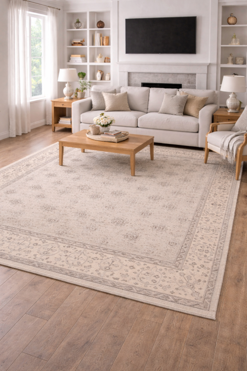 9'9 X 7'11  Hand Knotted Floral Oriental Wool Rug