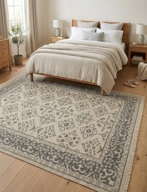 Floral Transitional 5X7 Oriental Rug