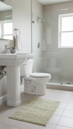 Beige Abstract Modern 2X3 Transitional Oriental Rug