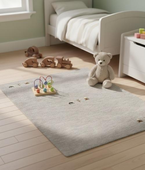 Gray Tribal 2X3 Gabbeh Modern Rug