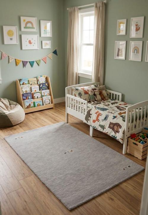 Gray Tribal 4X6 Gabbeh Modern Rug