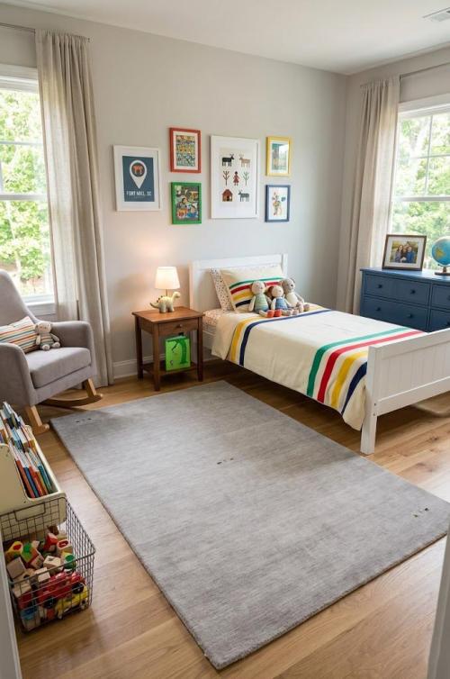 Gray Tribal 5X8 Gabbeh Modern Rug