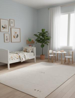 Greige Tribal 3X5 Gabbeh Modern Rug
