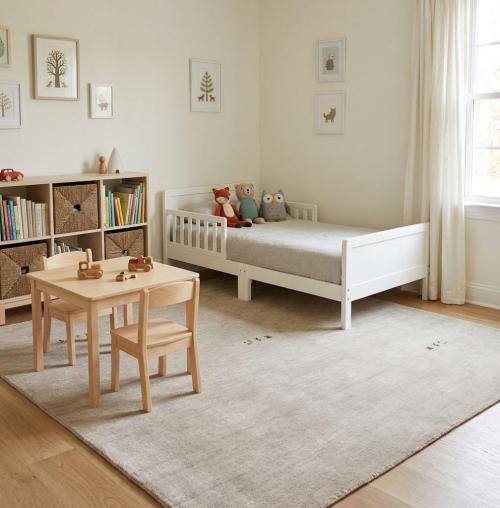 Greige Tribal 8X8 Gabbeh Modern Square Rug