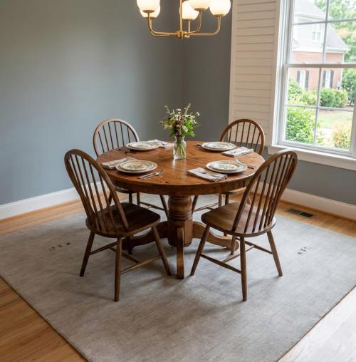 Greige Tribal 6X6 Gabbeh Modern Square Rug