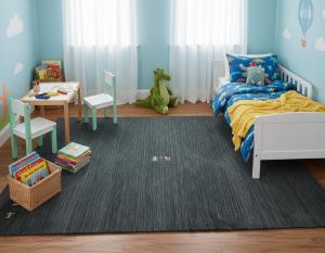 Charcoal Tribal 4X6 Gabbeh Modern Rug