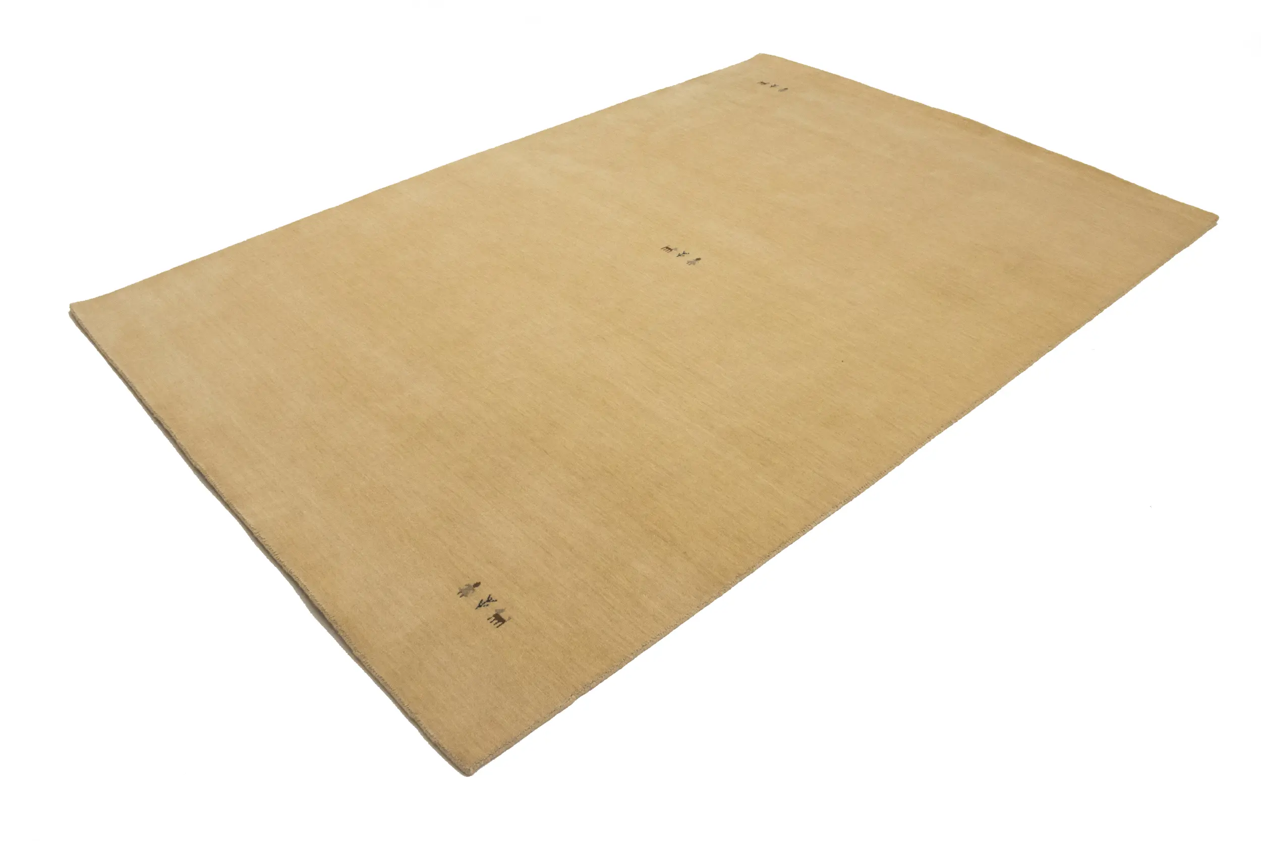 Cream Tribal 5X8 Gabbeh Modern Rug