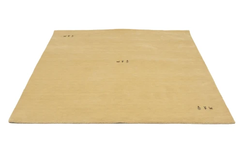 Cream Tribal 8X8 Gabbeh Modern Square Rug