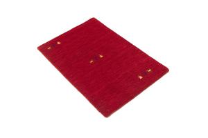 Red/Cherry red Tribal Pictorial Gabbeh Rug in All Size