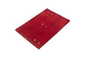 Red/Cherry red Tribal Pictorial Gabbeh Rug in All Size