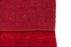 Red/Cherry red Tribal Pictorial Gabbeh Rug in All Size