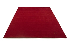 Red Tribal 5X8 Gabbeh Modern Rug