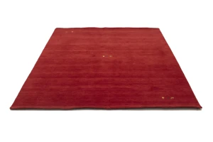 Red Tribal 5X8 Gabbeh Modern Rug