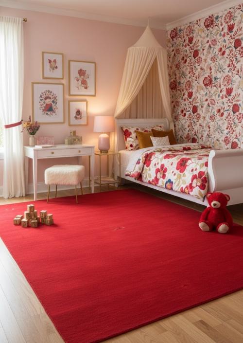 Red Tribal 9X12 Gabbeh Modern Rug