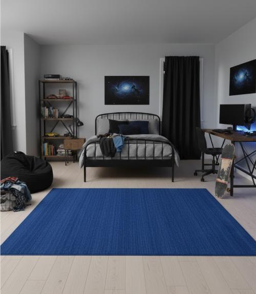 Royal Blue Tribal 8X10 Gabbeh Modern Rug