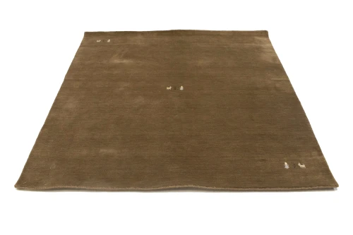 Brown Tribal 6X6 Gabbeh Modern Square Rug