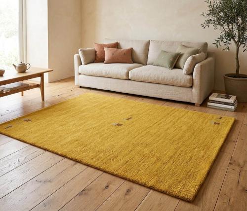 Marigold Pictorial Gabbeh Modern Rug in All Size
