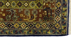 Rust Tribal 4X6 Indo-Yalameh Oriental Rug