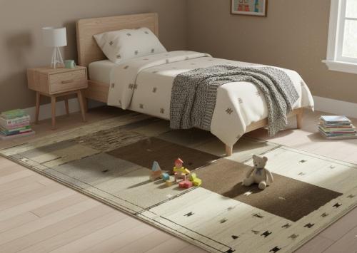 Multicolored Tribal 5'6X7'8 Indo-Gabbeh Oriental  Rug