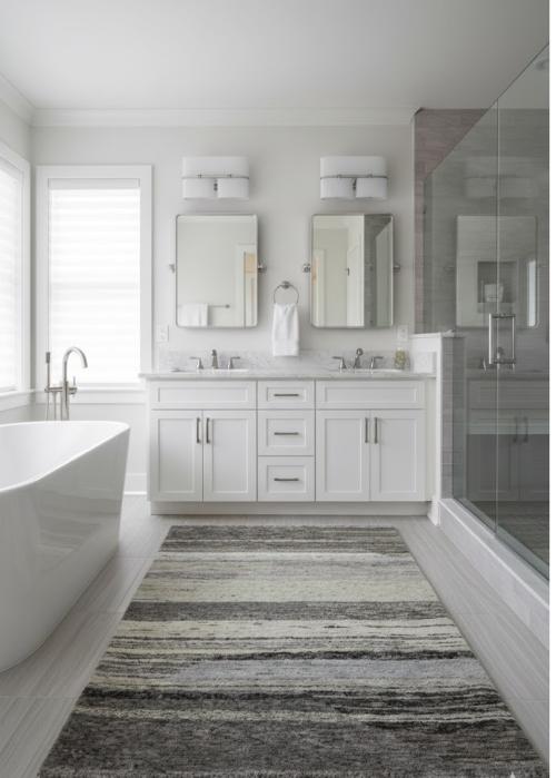 3'11 x 5'10 Hand Knotted Indo-Gabbeh Tribal Oriental Rug