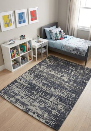 Multicolored Abstract 6X8 Modern Oriental Rug