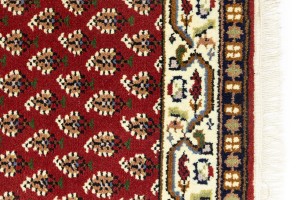 Red Floral 2X3 Indo Botemir Oriental Rug