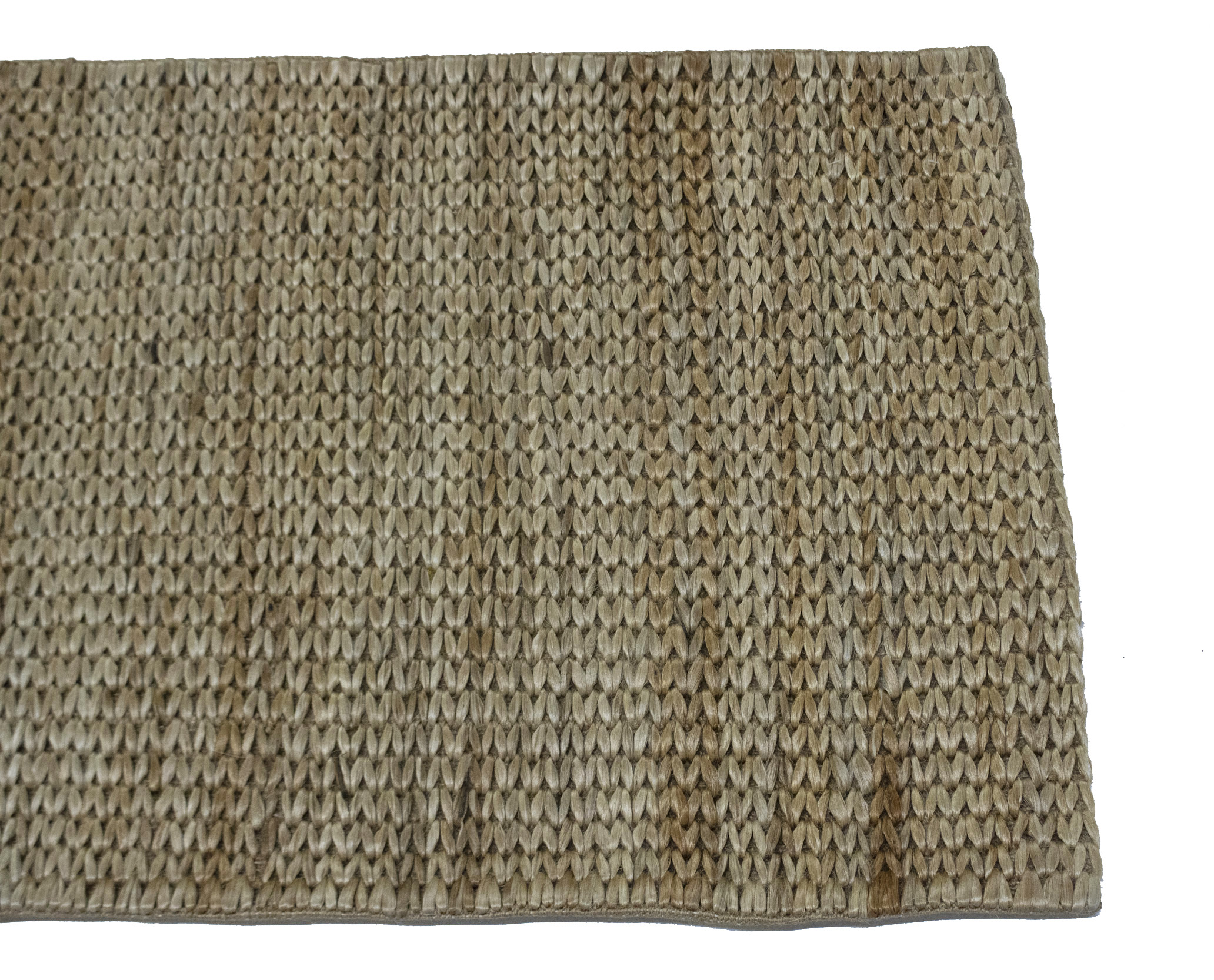 2'1 x 5'3 Natural Brown Zero Count Braided Modern Rug - Image 10