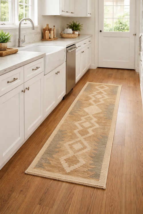 Braided Style Jute Sumak 2X6 Modern  Rug