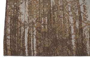 Amber Brown 4X6 Vintage Style Oriental Rug