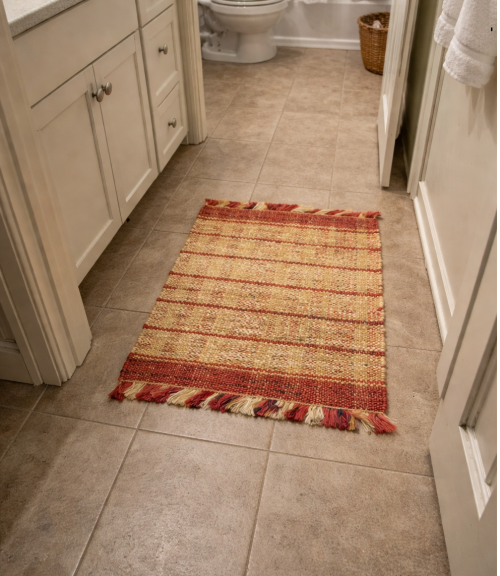 2'0 X 3'0 Hand Woven Flat-Weave Jute Sumak Modern Rug