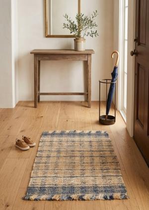 2'0 x 3'0 Beige Flat-Weave Natural Jute Sumak Modern Rug