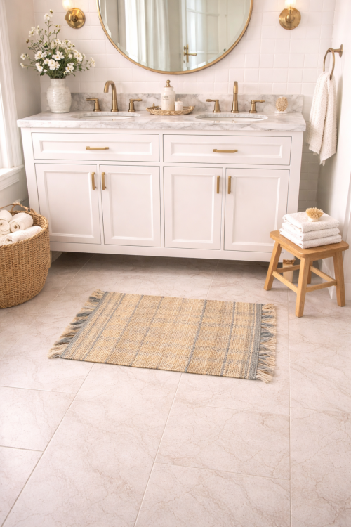 2'0 x 3'0 Flat-Weave Beige Jute Sumak Modern Rug