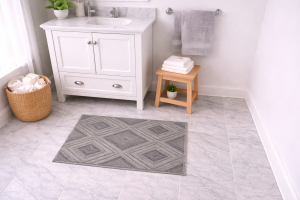 2'0 x 3'0 Multicolored Geometric Hand-Tufted Modern Wool Rug