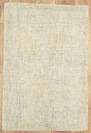 2'0 x 3'0 Hand-Tufted Multicolored Abstract Modern Wool Rug