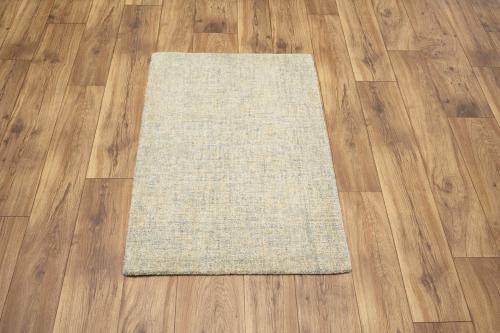 2'0 x 3'0 Hand-Tufted Multicolored Abstract Modern Wool Rug